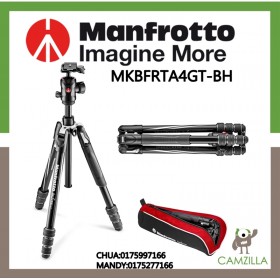 MANFROTTO Befree GT Aluminum Tripod twist lock, ball head